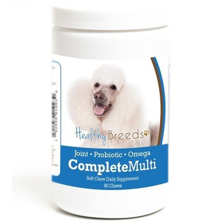 HEALTHY BREEDS Healthy Breeds 192959010947 Poodle all in one Multivitamin Soft Chew - 90 Count 192959010947